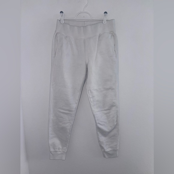 Champion Reverse Weave White Jogger Womens - Picture 5 of 9